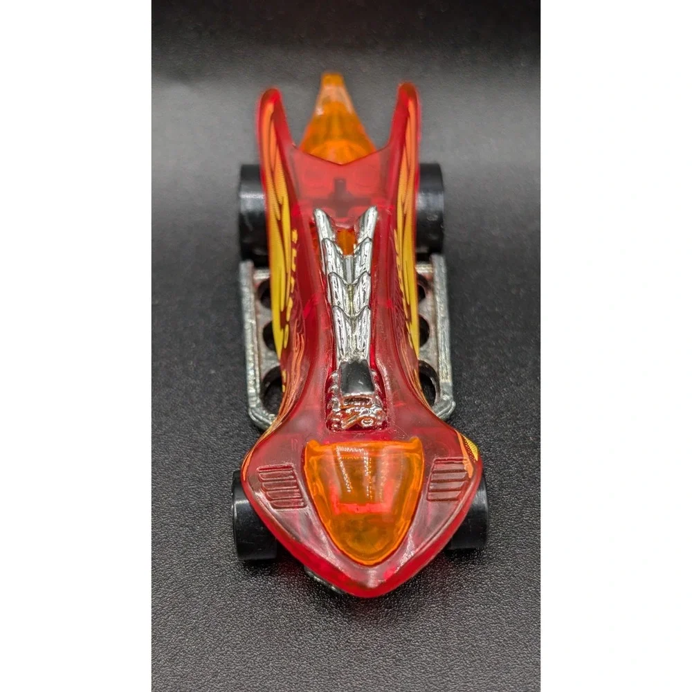 1990s & 2000s Hot Wheels Die-cast Car Lot Of 6 (Screaming, Turbo, Skullrider)